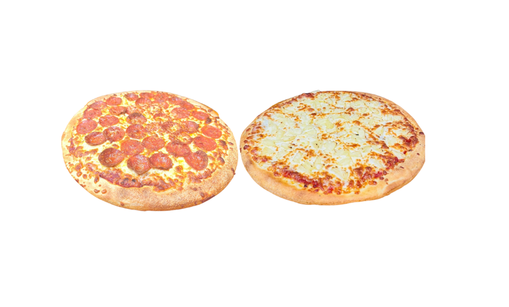 Two Pizzas (3 Toppings)